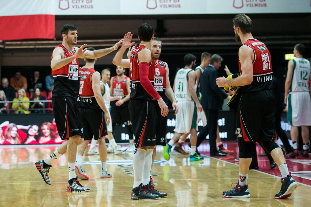 Europos taurė: "Lietuvos rytas" - "Sevilla"