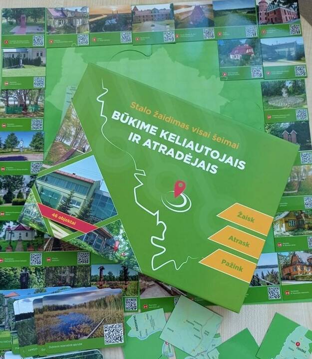 Sukūrė nuotaikingą žaidimą „Būkime keliautojais ir atradėjais“