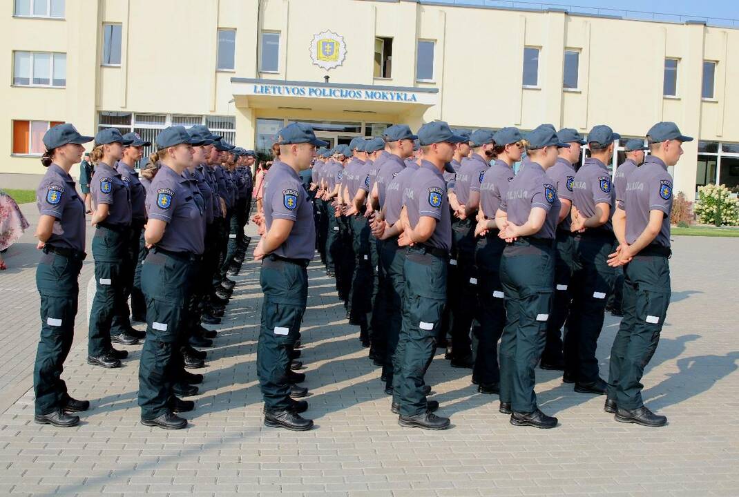 Mokslo metų pradžia Lietuvos policijos mokykloje