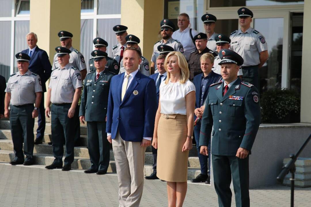 Mokslo metų pradžia Lietuvos policijos mokykloje