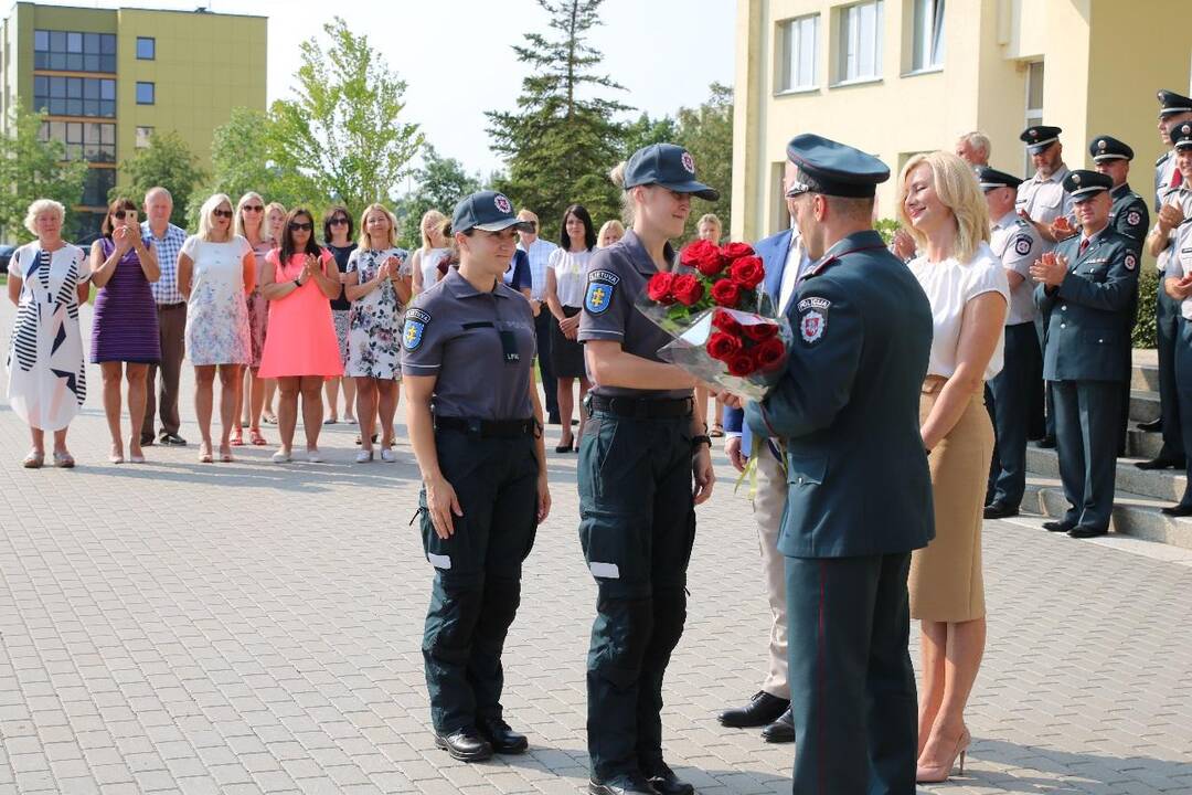 Mokslo metų pradžia Lietuvos policijos mokykloje