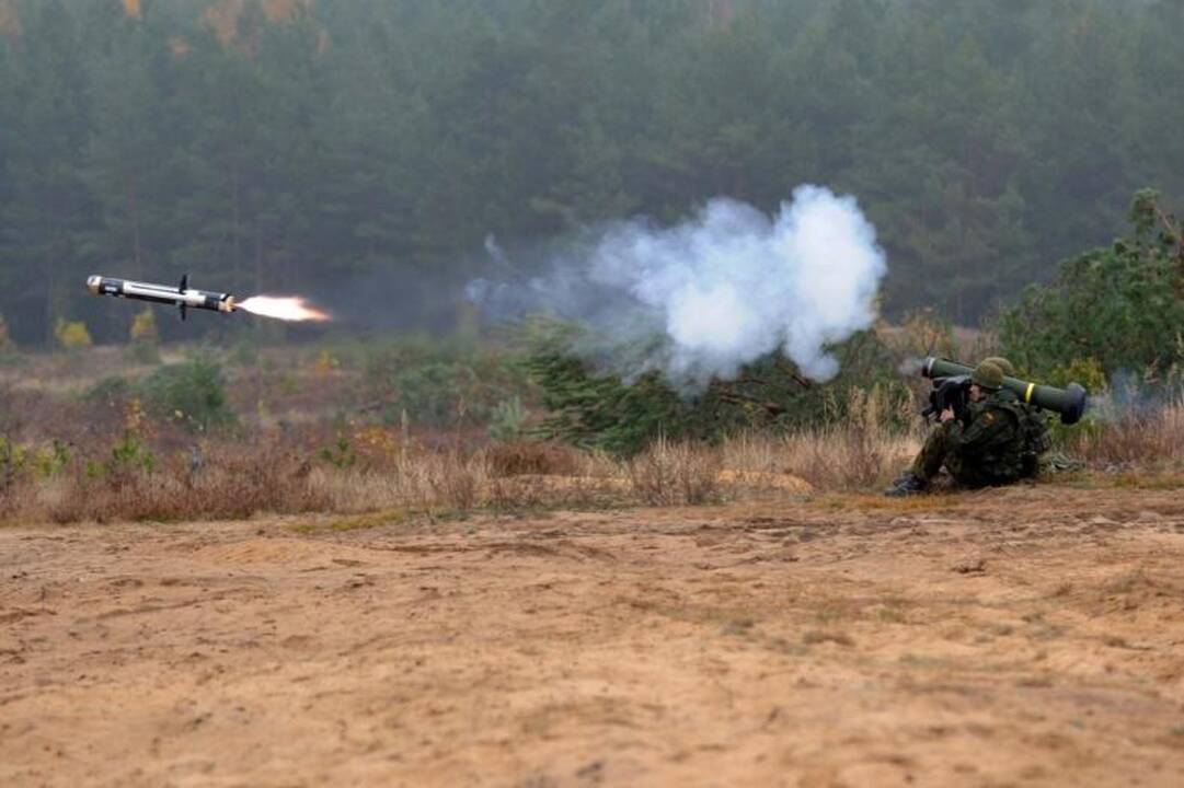 Lietuva perka prieštankines sistemas „Javelin“ už 7 mln. eurų