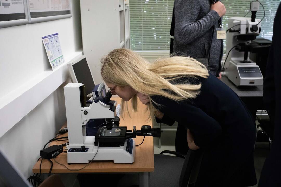 Atidaryta moderni geometrinių matavimų laboratorija