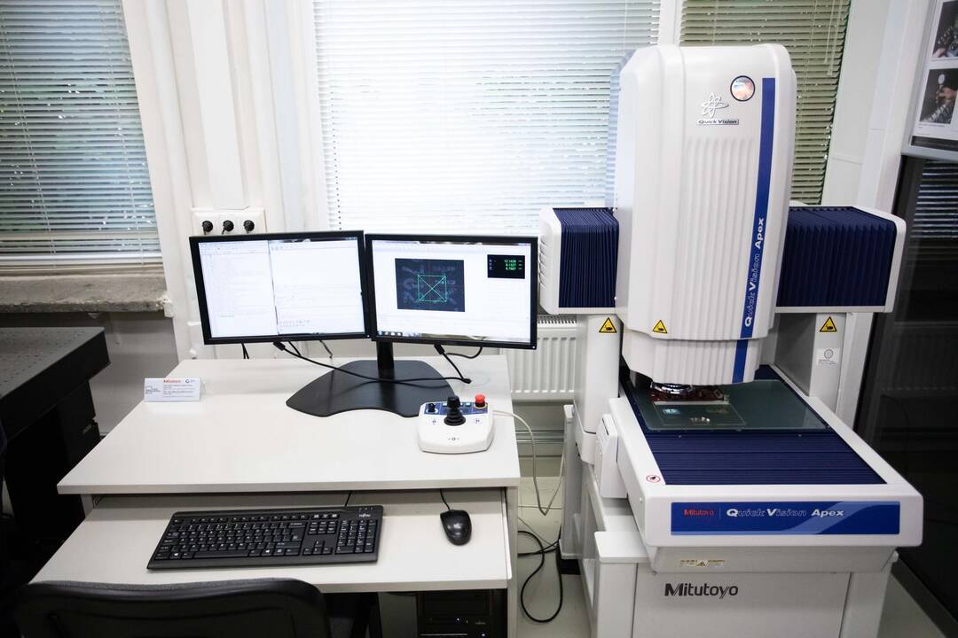 Atidaryta moderni geometrinių matavimų laboratorija