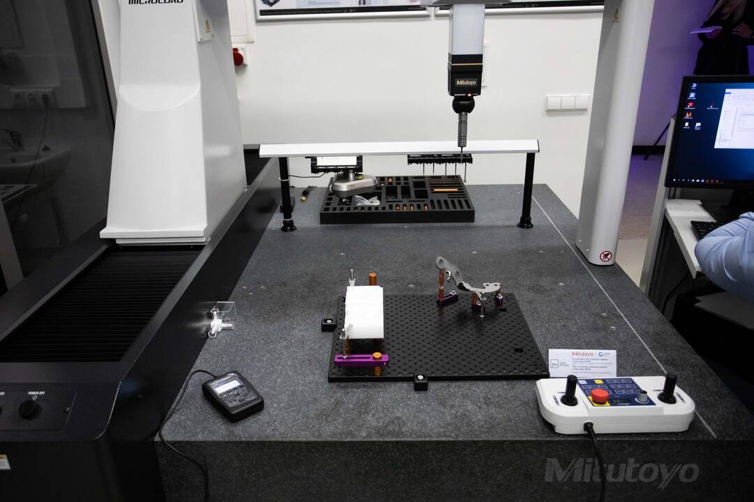 Atidaryta moderni geometrinių matavimų laboratorija
