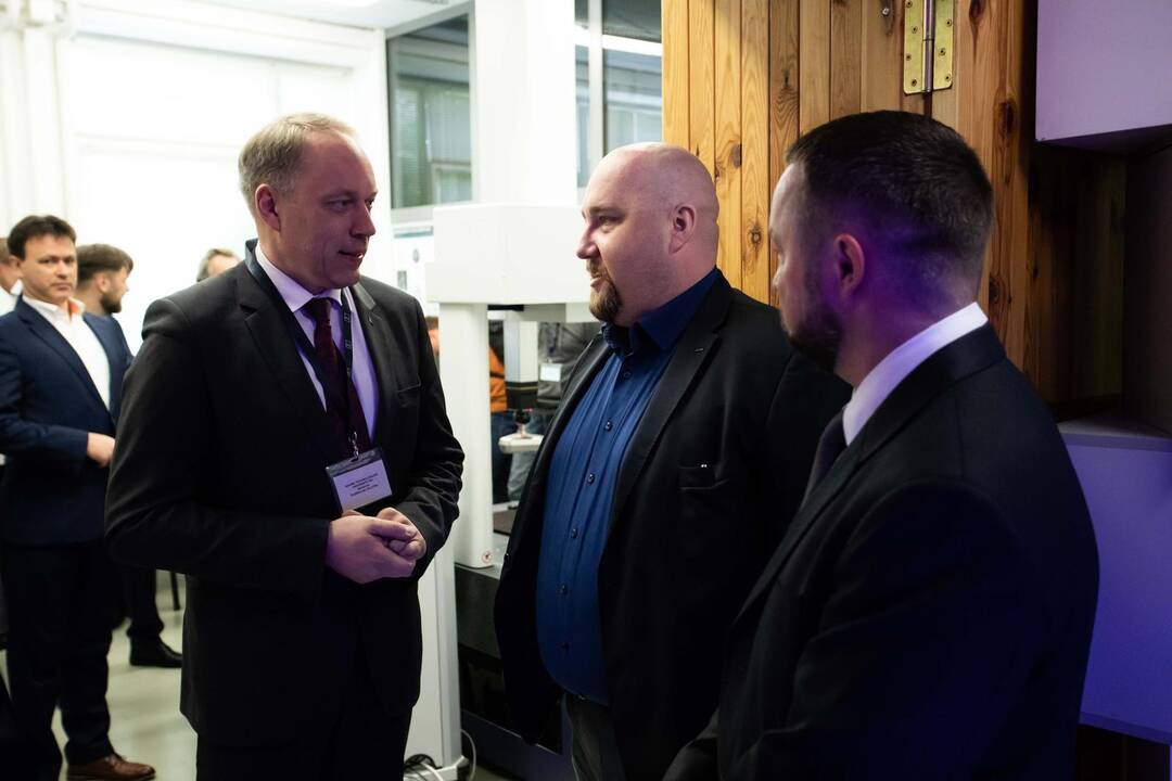 Atidaryta moderni geometrinių matavimų laboratorija