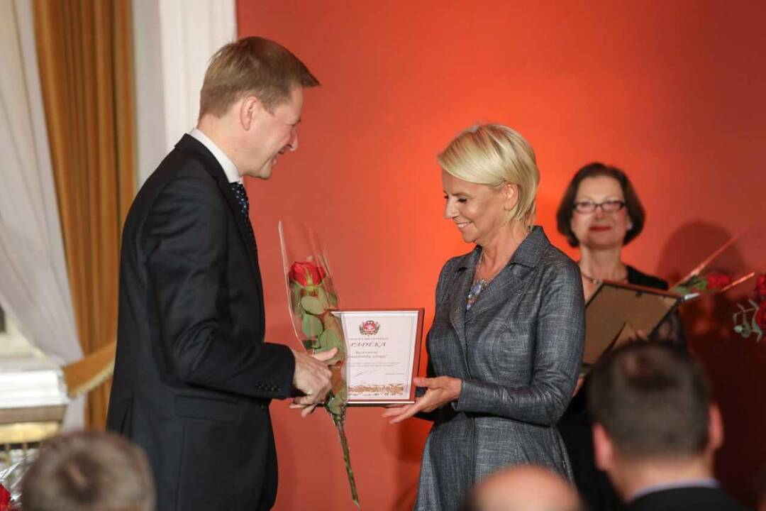 Apdovanoti prasmingiausių darbų Vilniui kūrėjai