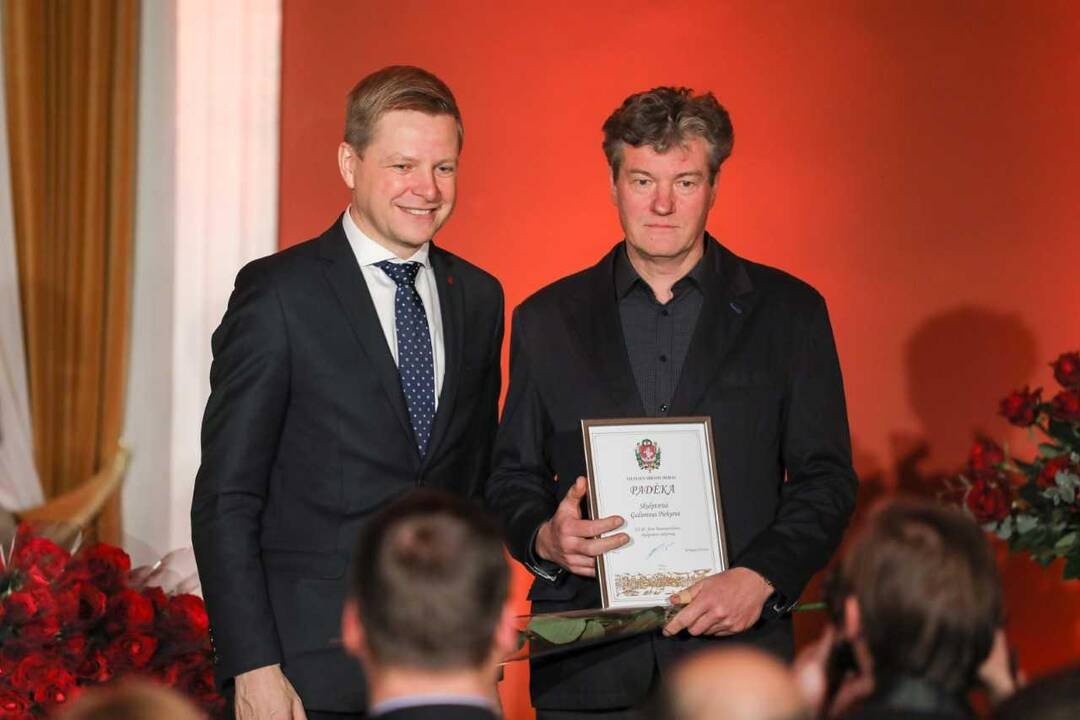 Apdovanoti prasmingiausių darbų Vilniui kūrėjai