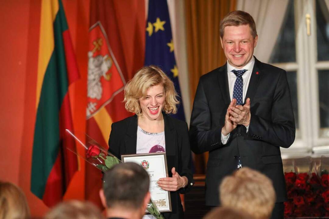 Apdovanoti prasmingiausių darbų Vilniui kūrėjai