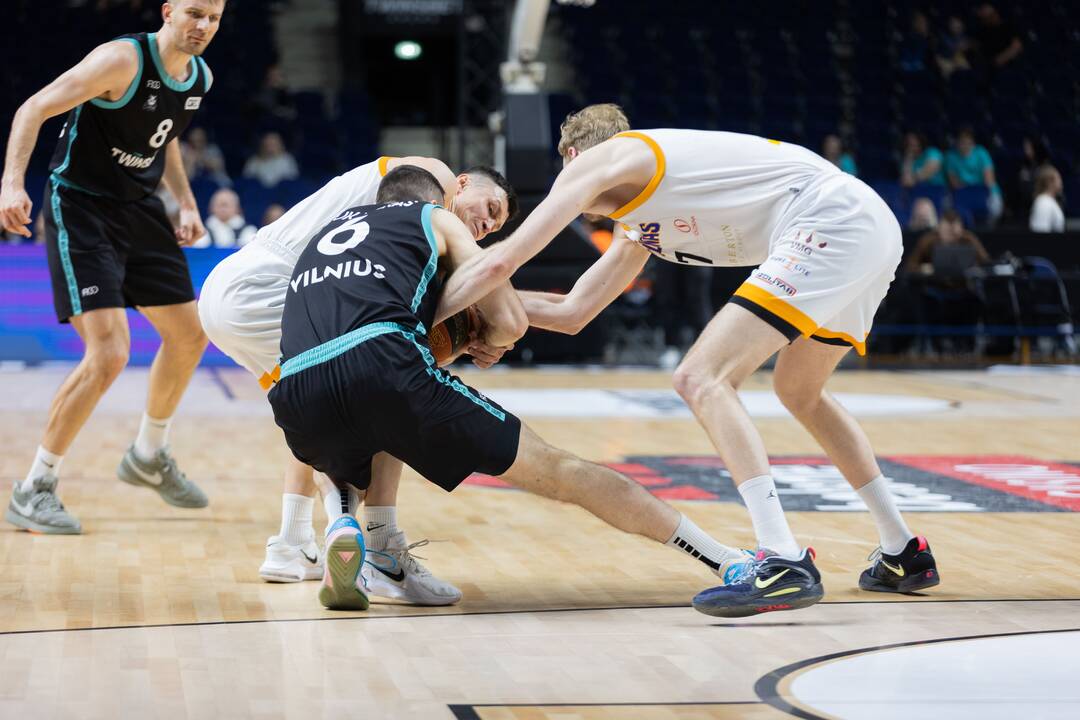 LKL ketvirtfinalis: Vilniaus „Wolves Twinsbet“ – Klaipėdos „Neptūnas“ 91:84