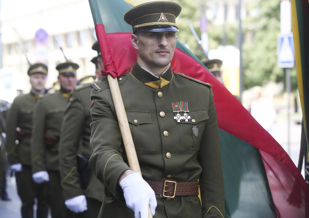 Vilniuje vyko Lietuvos šaulių sąjungos įkūrimo 100-mečio šventė