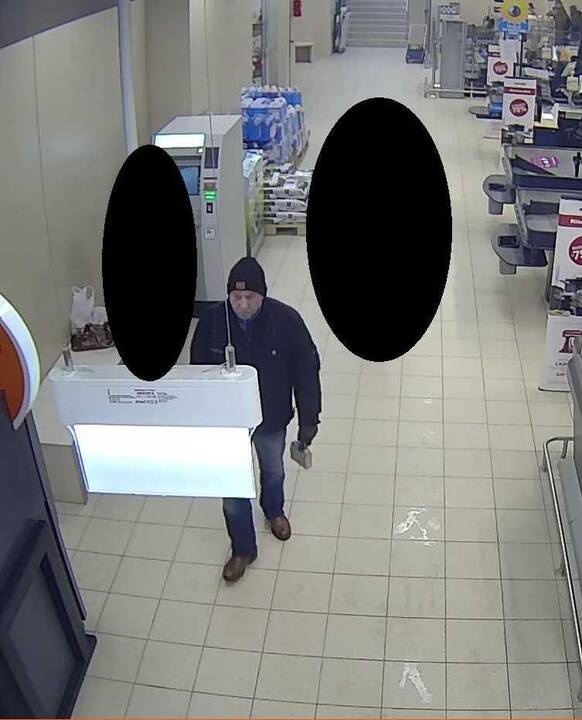 Policija prašo pagalbos (padėkite atpažinti vyrą)