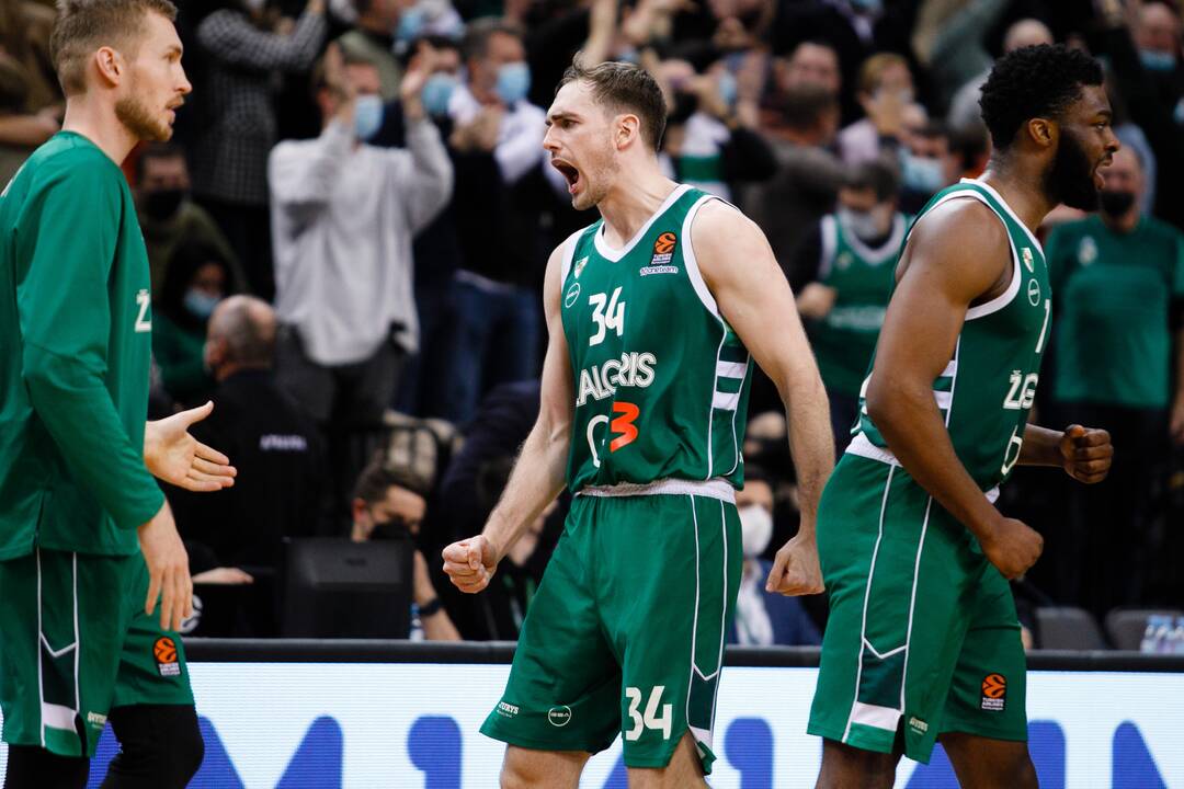 Eurolyga:  „Žalgiris“ –  „Monaco“ 98:107