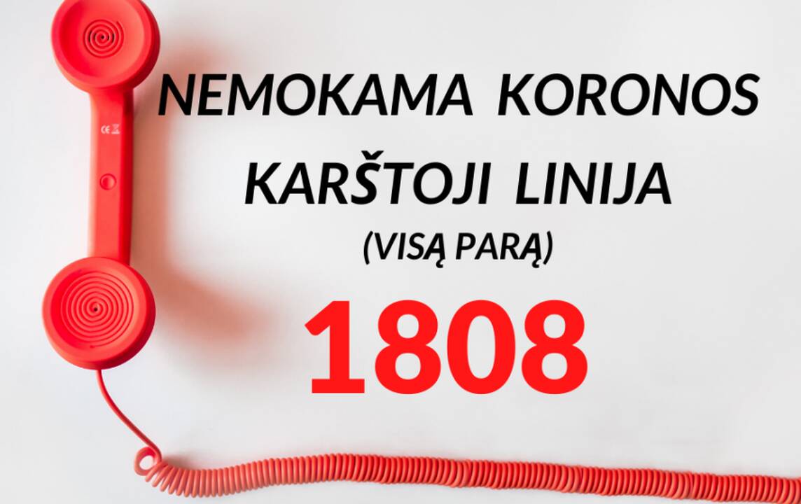 Kada gyventojai turėtų skambinti 1808, kur informacijos ieškoti vykstant iš užsienio