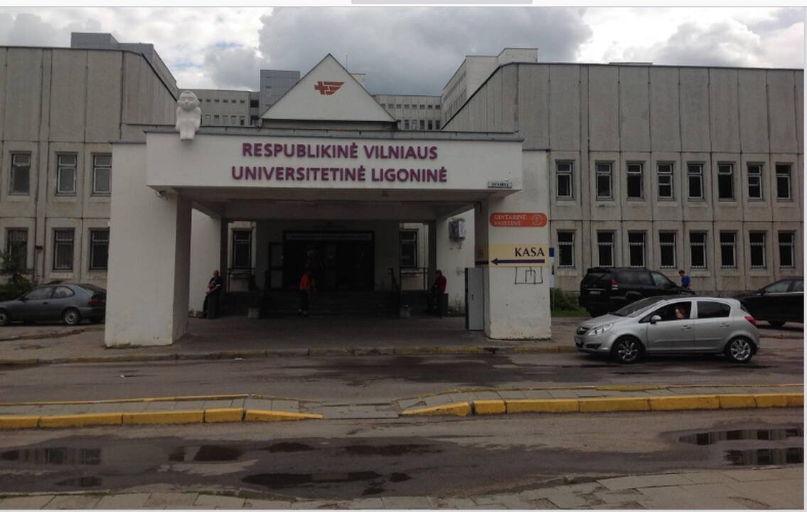 Mirė per gaisrą Vilniaus ligoninėje nukentėjęs vyras