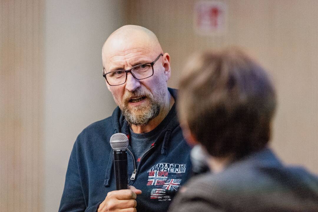 S. Parulskio romano „Kaip aš mečiau“ pristatymas