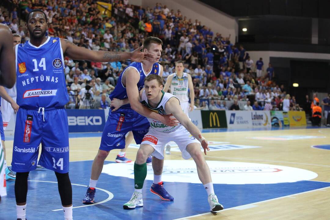 LKL finalas: "Neptūnas" - "Žalgiris"