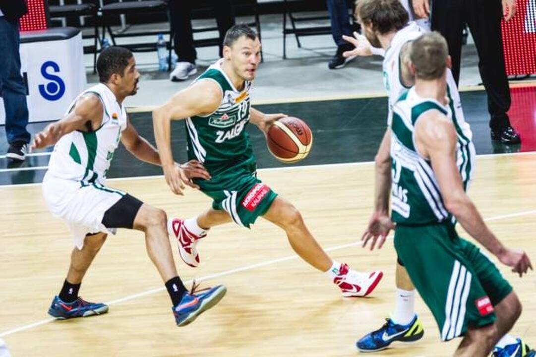 Kauno "Žalgiris" LKL sezoną pradėjo triuškinama pergale Alytuje