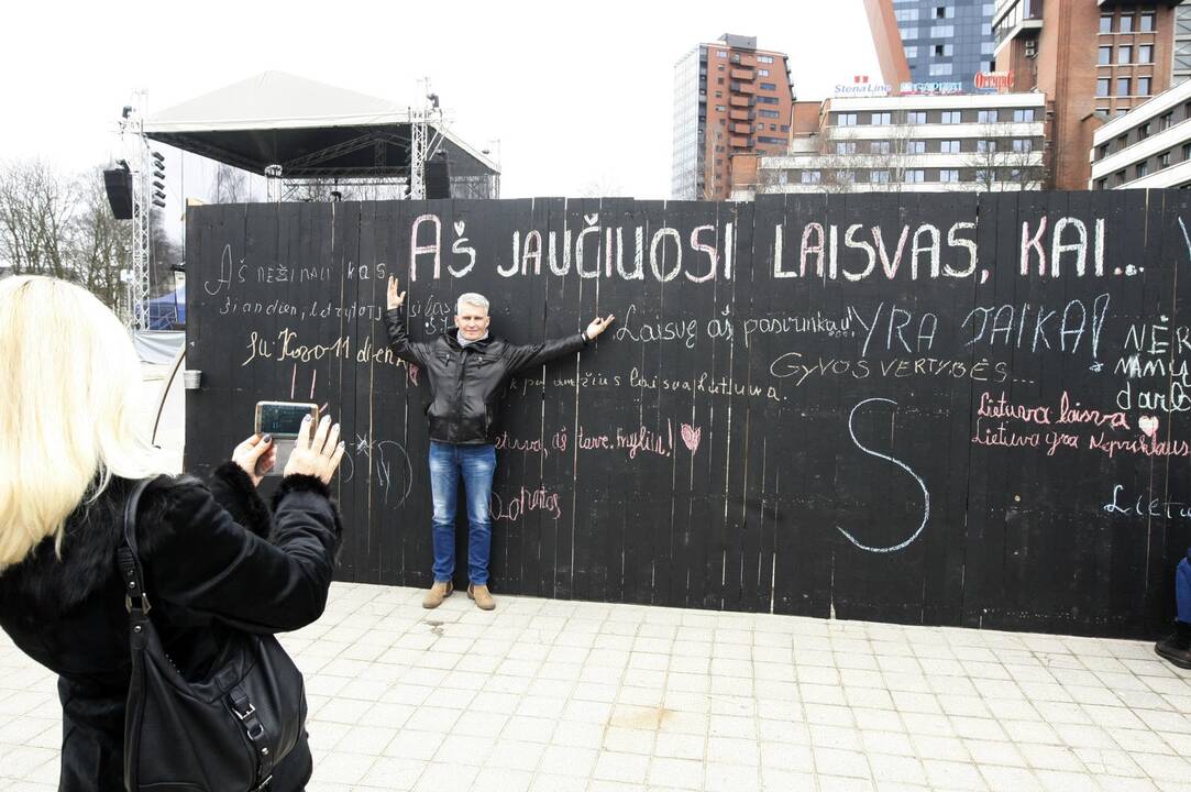 „Aš jaučiuosi laisvas, kai...“