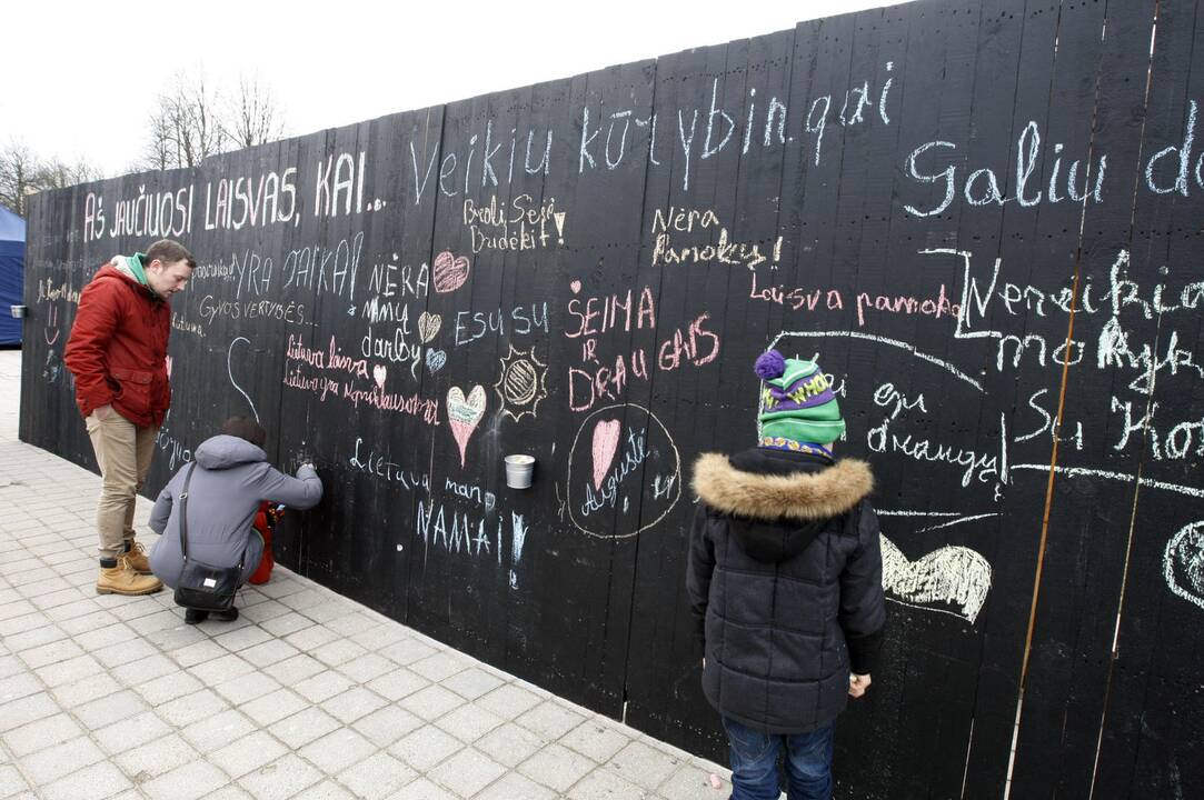 „Aš jaučiuosi laisvas, kai...“