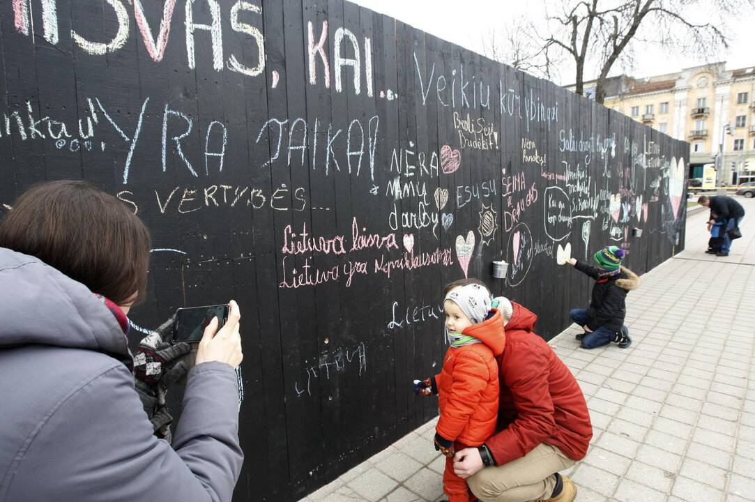 „Aš jaučiuosi laisvas, kai...“