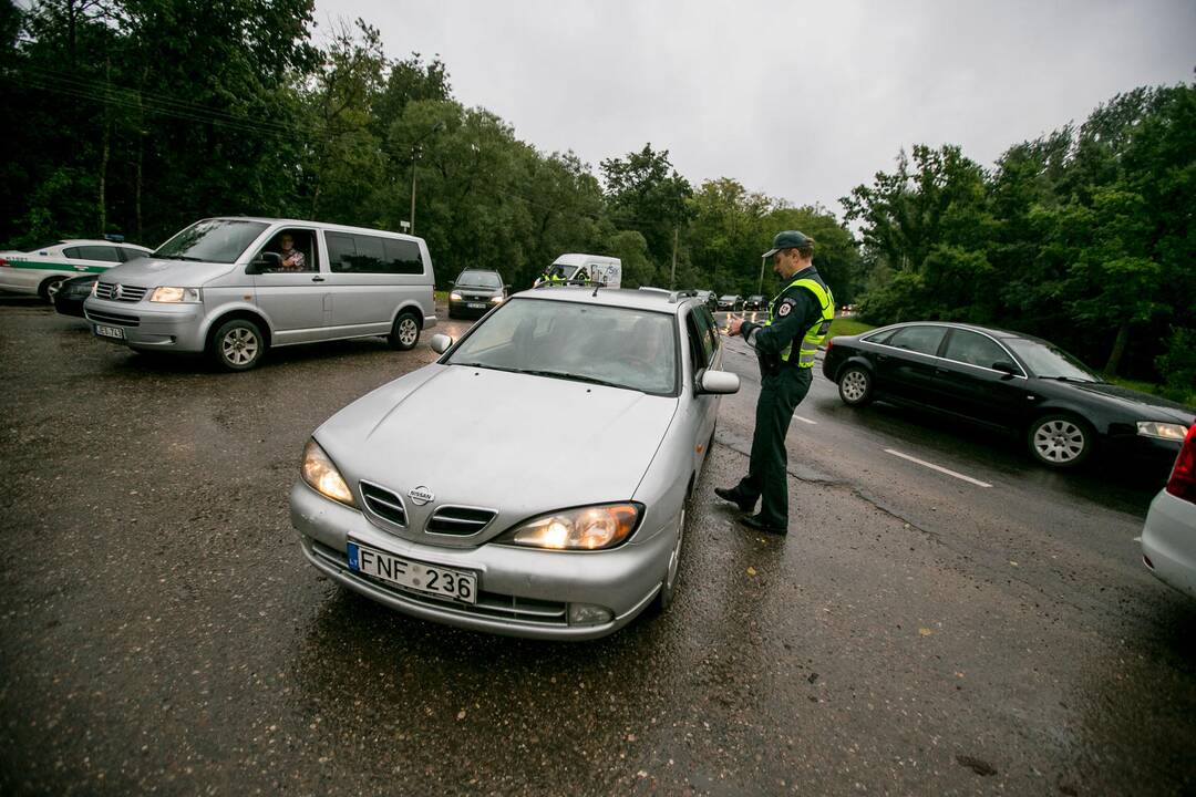 Policijos reidas Vaišvydavoje