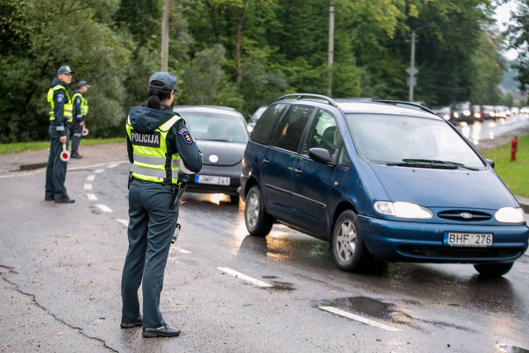 Policijos reidas Vaišvydavoje