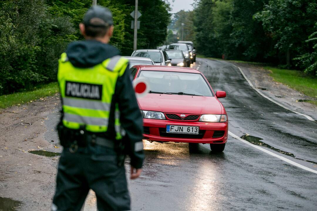 Policijos reidas Vaišvydavoje