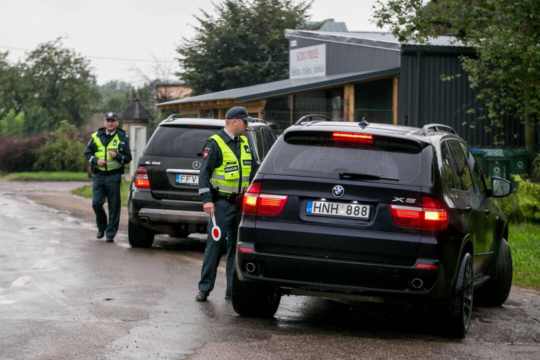 Policijos reidas Vaišvydavoje