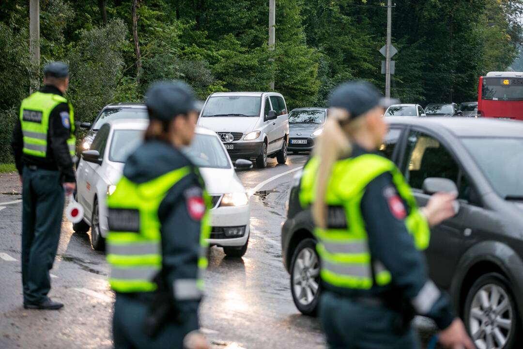 Policijos reidas Vaišvydavoje