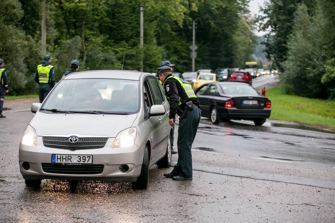 Policijos reidas Vaišvydavoje
