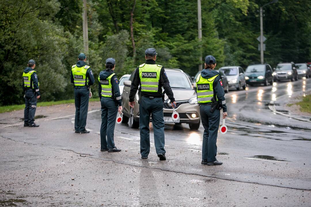 Policijos reidas Vaišvydavoje