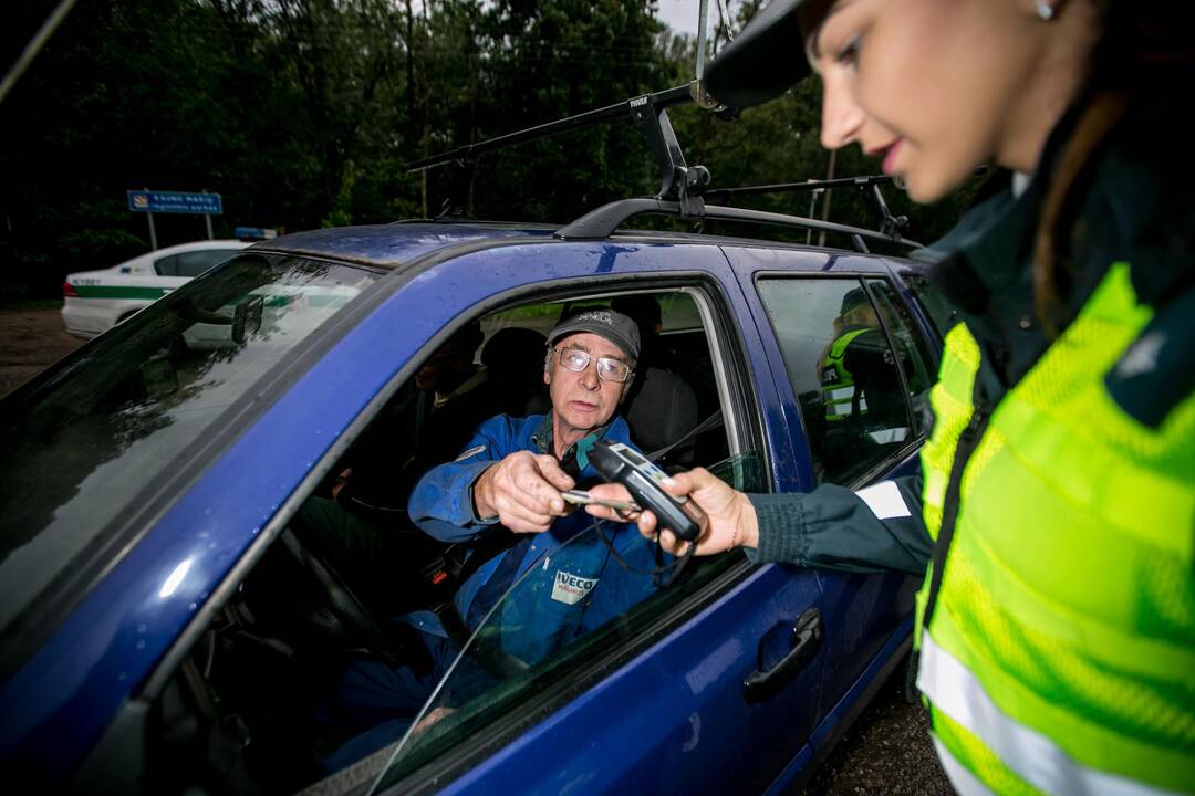 Policijos reidas Vaišvydavoje