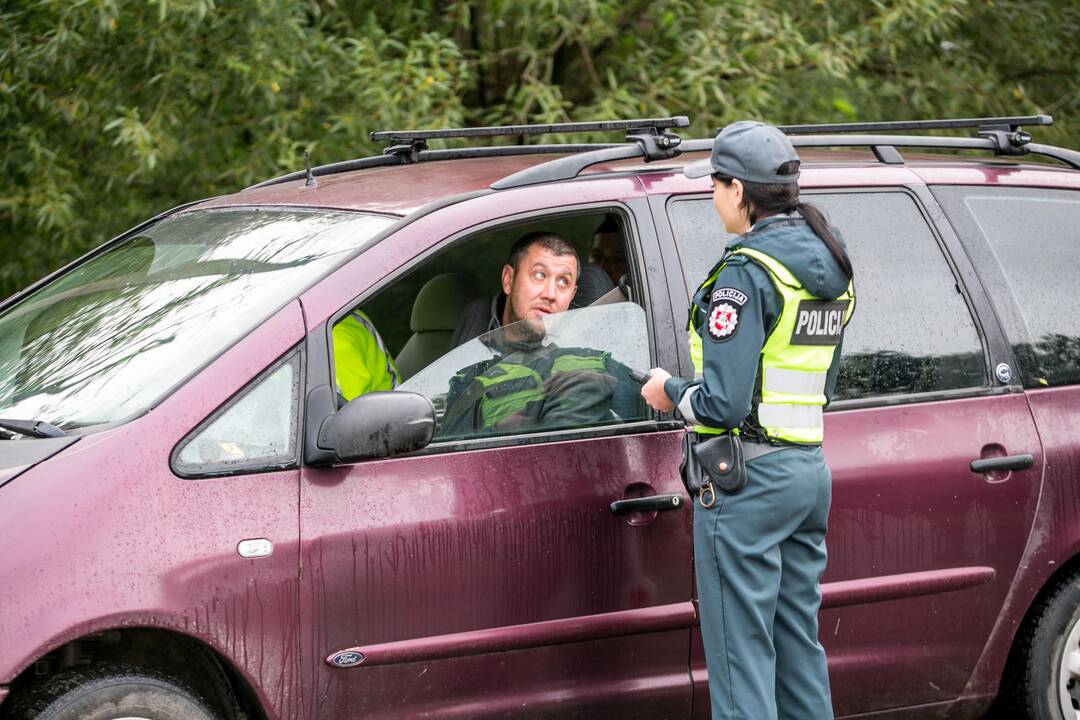 Policijos reidas Vaišvydavoje