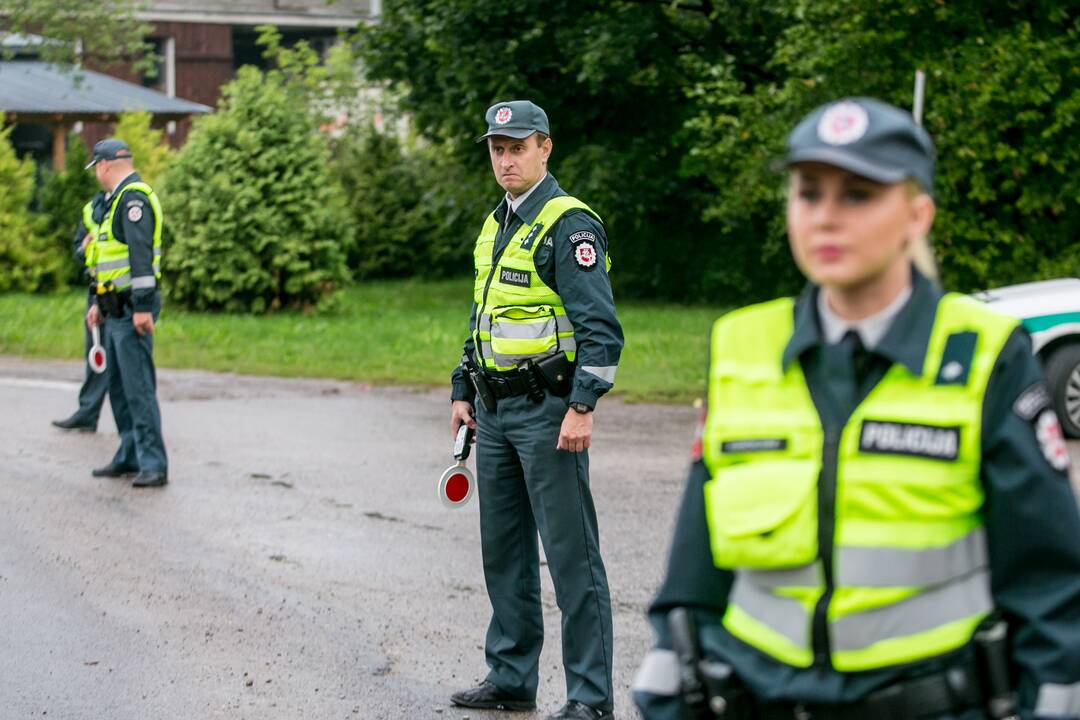 Policijos reidas Vaišvydavoje
