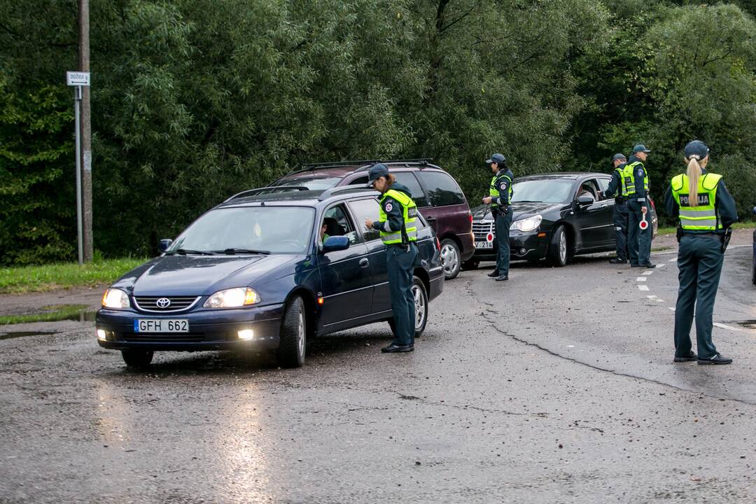 Policijos reidas Vaišvydavoje
