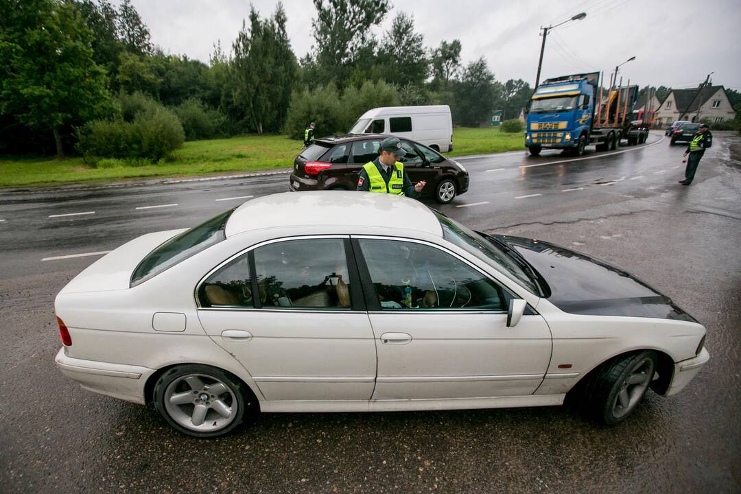Policijos reidas Vaišvydavoje