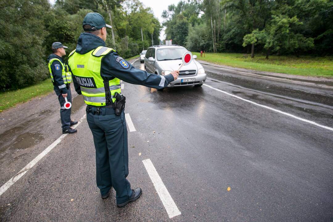 Policijos reidas Vaišvydavoje