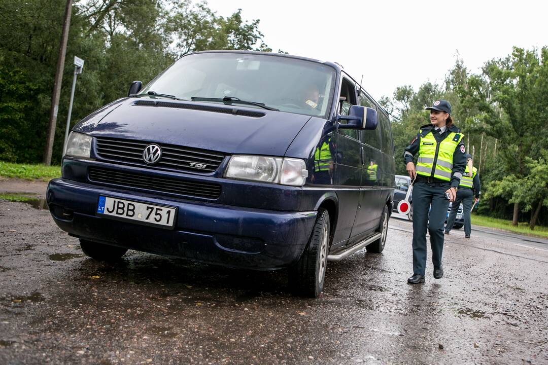 Policijos reidas Vaišvydavoje