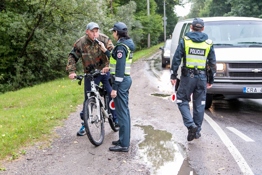 Policijos reidas Vaišvydavoje