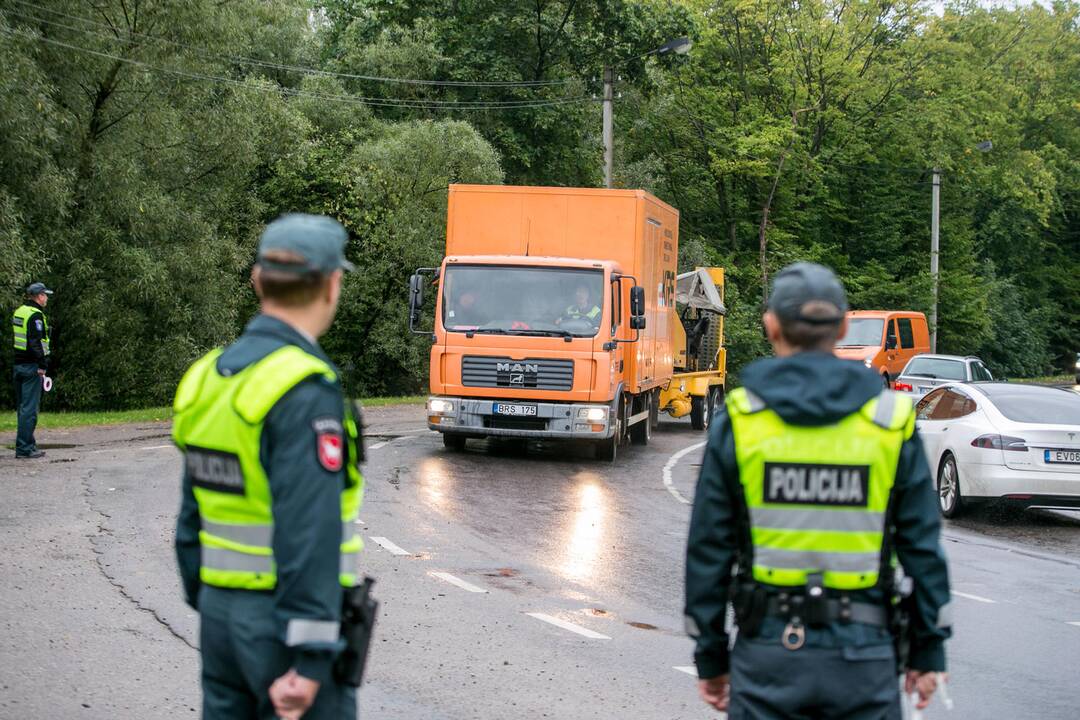 Policijos reidas Vaišvydavoje