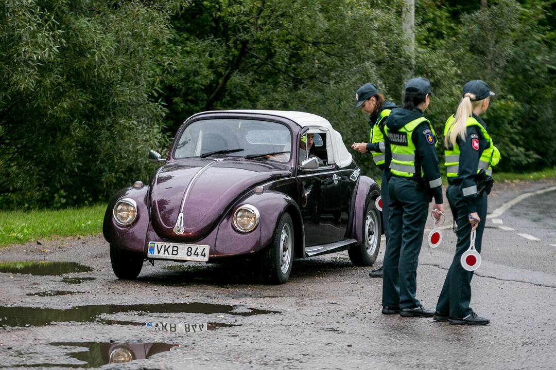 Policijos reidas Vaišvydavoje