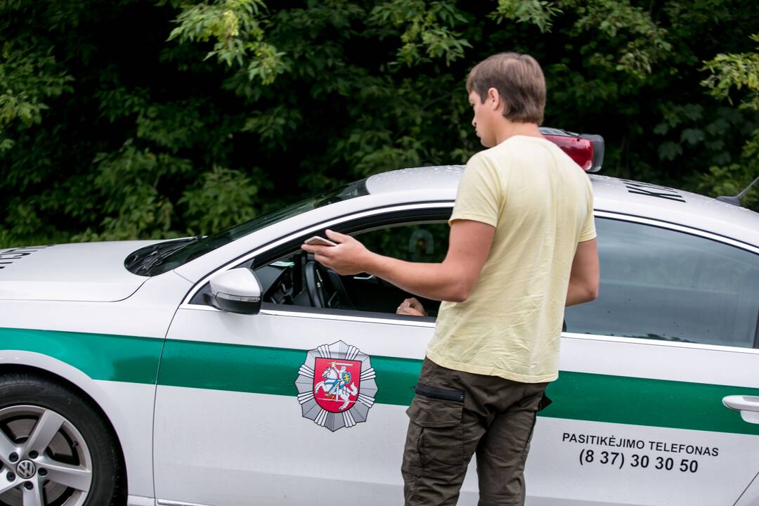 Policijos reidas Vaišvydavoje