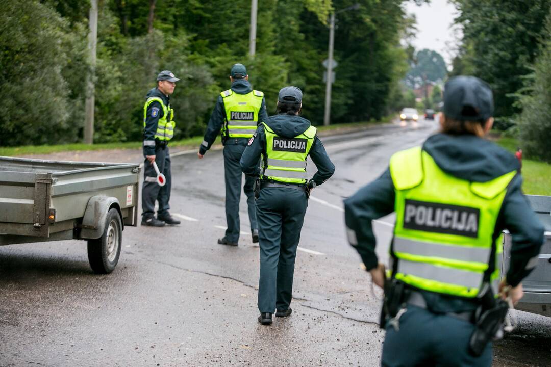 Policijos reidas Vaišvydavoje
