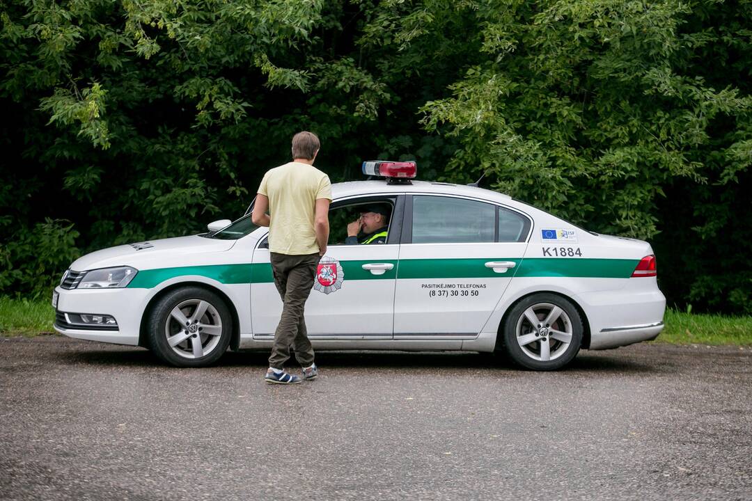 Policijos reidas Vaišvydavoje