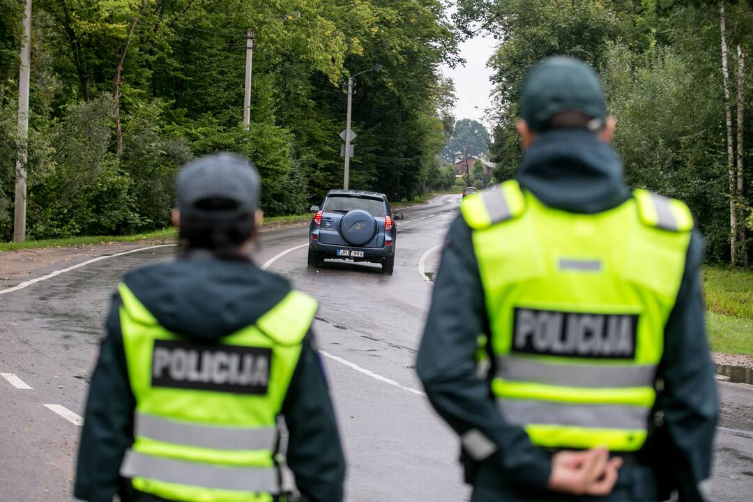 Policijos reidas Vaišvydavoje