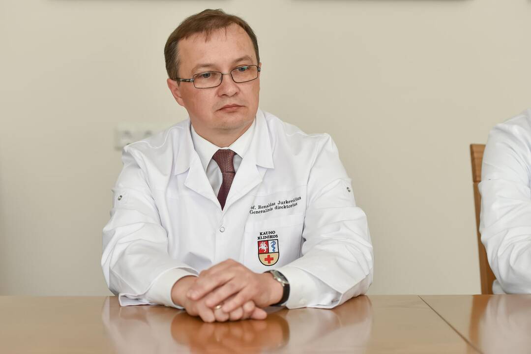Kauno klinikose lankėsi profesorius Dietgeris Niederwieseris