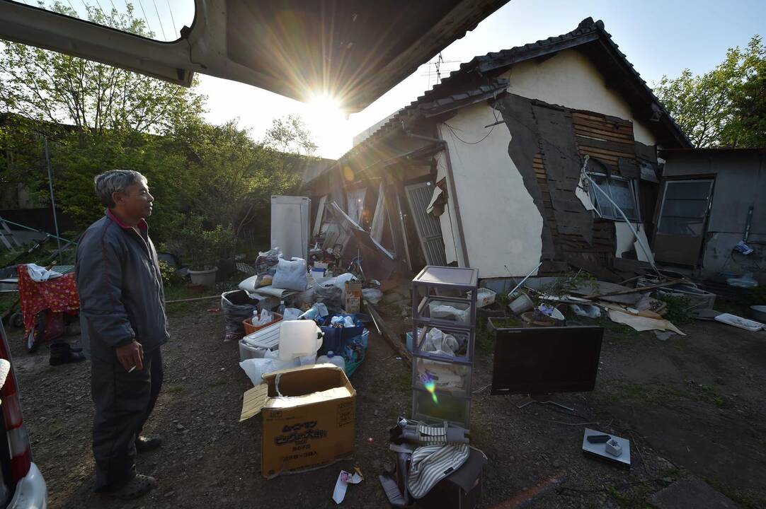 Žemės drebėjimas Japonijoje