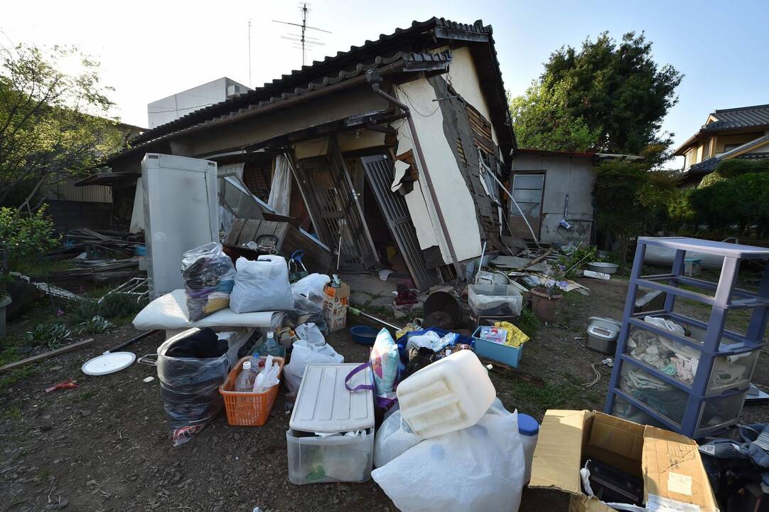 Žemės drebėjimas Japonijoje