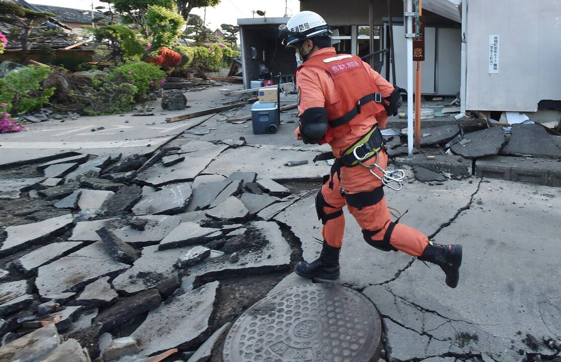 Žemės drebėjimas Japonijoje
